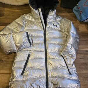 Under Armour Metallic Silver Jacket